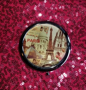 Tower of Effiel Design kompakter kleiner Duo Spiegel. - Bild 1 von 2