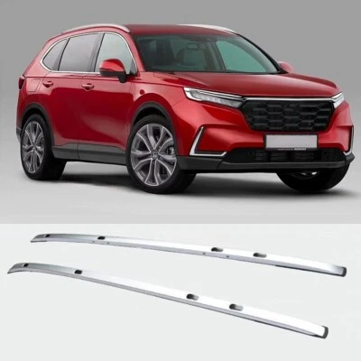 2Pcs for Honda CRV CR-V 2023-2025  Silver Aluminum Roof Rail Rack Accessories - Image 1 of 4