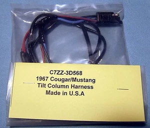 C26) 1967 Ford Mercury Cougar Tilt Column Harness - Foto 1 di 2