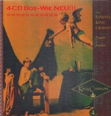 King Crimson 4-CD-BOX  Frame By Frame "The Essential King Crimson" WIE NEU***TOP - Bild 1 von 4