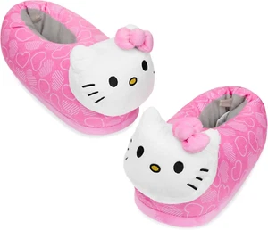 Hello Kitty Girls 3D Slippers with Non-Slip Sole - Picture 1 of 12