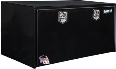 Buyers Products Black Steel 24" X 24" X 60" Underbody ToolBox - #1704315 - Image 1 of 4