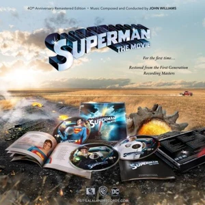 SUPERMAN 40th ANNIVERSARY 3 CD SET THE MOVIE La-La Land SOUNDTRACK SCORE LIMITED - Picture 1 of 4