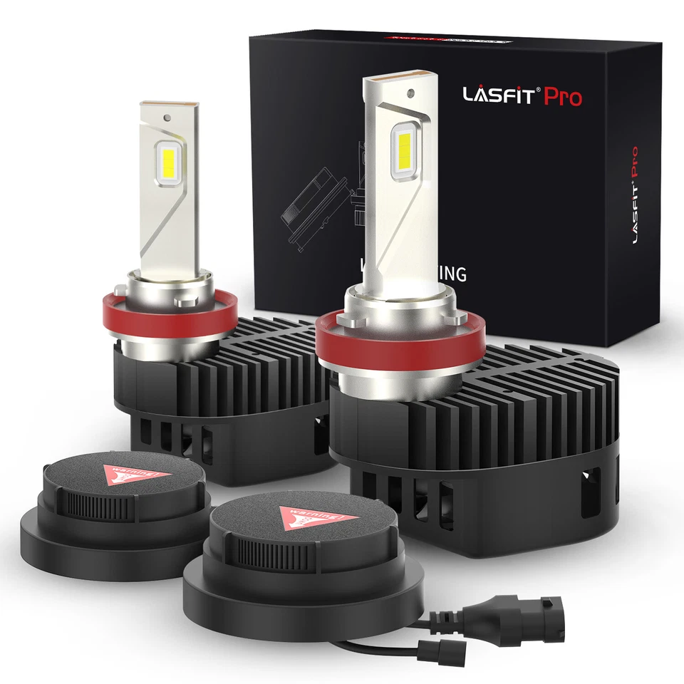 LASFIT Custom H11 LED Headlight Low Beam White For Jeep Grand Cherokee 2017-2022 - Image 1 of 4