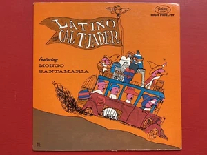 Cal Tjader w/ Mongo Santamaria Latino Con Cal Tjader Fantasy 3389 LP Near Mint - Picture 1 of 8