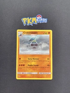 Pokémon TCG Crabominable Burning Shadows 74/147 Regular Rare LP. - Picture 1 of 3