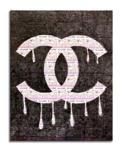 Luxury Black, Limited Edition On Paper, Signed, Pop Art, - Imagen 1 de 4