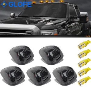 Smoke Lens Amber LED Cab Roof Marker Light For 00-16 Ford F-250 F-350 Super Duty - Picture 1 of 12