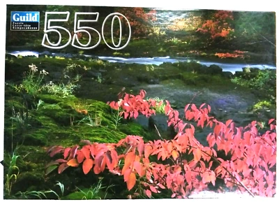 New Sealed Hasbro ROGUE RIVER NATL FOREST, OR Guild Jigsaw Puzzle 14x18" 550 pcs - Image 1 of 4