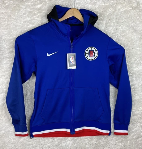 NWT Nike Los Angeles Clippers 75th Anniversary Showtime Full Zip Hoodie Sz Large Cover