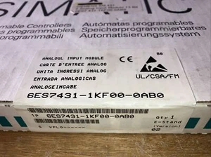 UK,B#6,24hr, Siemens S7-400 Style Anal In, 6ES7431-1KF00-0AB0, 6ES7 431, New - Picture 1 of 2