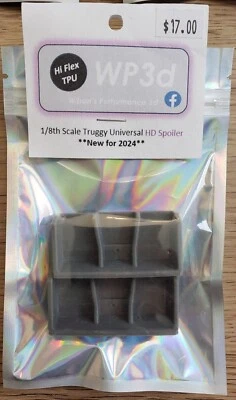 1/8th Scale HD Truggy Front Spoilers (Hi-Flex TPU - Will not Break) 2 pack - Image 1 of 3