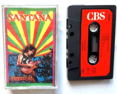 Santana – Freedom Cassette Tape, 1987 - Image 1 of 2