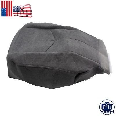 Cubierta de asiento de tela inferior del lado del conductor gris para GMC Sierra 1500 HD 2003-2006 Foto 1 de 4