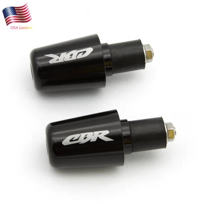 Para CBR919RR 1996-1999 CBR929RR 2000-2001 Manillar Extremo Enchufe Agarre Extremos Tapas CNC Foto 1 de 4