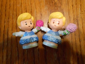 Fisher Price Little People Cinderella with Flowers - LOT OF TWO - VGC - Picture 1 of 2