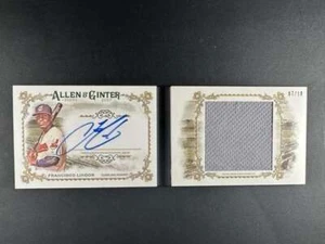 Francisco Lindor 2017 Topps Allen & Ginter Auto Relic Book /10 - Picture 1 of 2