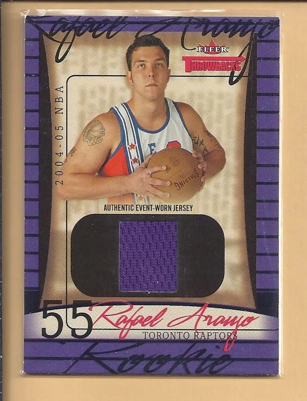 2004 Fleer  Game Used RAFOEL ARAUJO no.83 toronto  #437/499 - Image 1 of 1