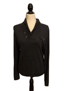 Unisex Ted Baker charcoal gray sweater small - Picture 1 of 5