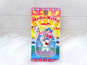 HELLO KITTY VINTAGE KEYCHAIN ZIPPER MASCOT STRAP SANRIO GOTOCHI MT.FUJI 3776M - Picture 1 of 2