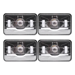 Faros LED de haz alto bajo de 4x6" para camioneta Nissan 720 200SX cupé 1983-1986 4 un. - Imagen 1 de 12