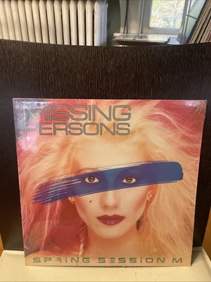 Missing Persons – Spring Session M LP Vinyl Album Shrink & Original Sleeve EXC - Image 1 of 4