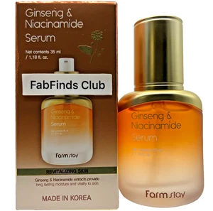 Korean Farm Stay Ginseng & Niacinamide Facial Serum Exp.04/2028 - Picture 1 of 9