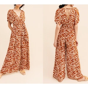 Cleobella Leona Wide Leg Jumpsuit Cedar Size Small - Picture 1 of 13