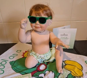 The Ashton-Drake Galleries 'Cool As A Cucumber' Porcelain Doll - Picture 1 of 9