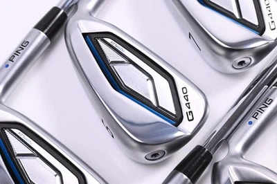 Ping G440 Irons / 5-PW / Blue Dot / Regular Flex Dynamic Gold Mid 100 R300 - Image 1 of 4