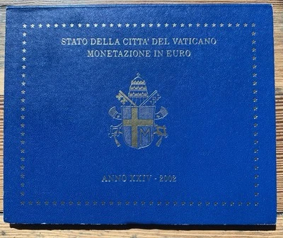 VATICANO 2002 UNCIRCULATED COIN SET POPE R MARK 🐐 - Image 1 of 4