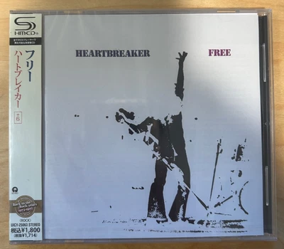 Free - Heartbreaker w/ 6 Bonus Tracks, Japanese Import, Brand New Sealed CD - Image 1 of 2
