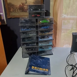 DC Comics Automobilia Eaglemoss Druckguss 16 Stück mit einigen Zeitschriften und Mappe - Bild 1 von 13