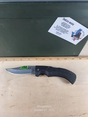 Gerber Gator Clip Point plain edge #132 light usage. (64.99 MSRP) - Image 1 of 4