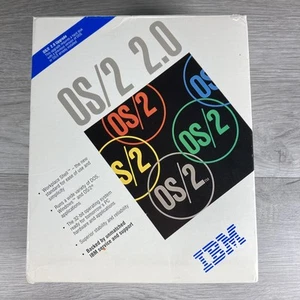 IBM OS/2 2.0 (1992) - Upgrade Version - 5.25” Floppy Disk - Picture 1 of 6