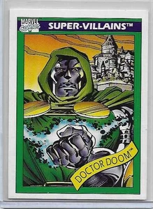 1990 Marvel Comics Super Heroes Trading Card #60 Doctor Doom - Picture 1 of 2
