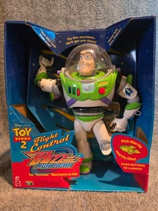 Flight Control Buzz Lightyear Neu Originalverpackt Toy Story 2 Selten Interaktiv Spielzeug Mattel - Bild 1 von 5