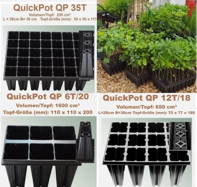 QuickPot QP 35T QP 12T/18 QP 6T/20 Cultivation Plate Sowing Plate Nursery Plates - Image 1 of 4