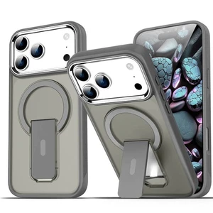 Magnet Hülle mit Ständer für iPhone 17 16 15 14 13 12 11 Pro Max Plus 17 Air 16E - Bild 1 von 27