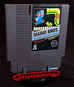 1985 MARIO BROS • WORKING w/CASE • 5 SCREW• VINTAGE NES NINTENDO VIDEO GAMES - Picture 1 of 3