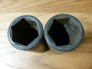 used Snap On SIM320 And SIM300 1/2”Dr 6 Point Deep Impact Sockets- 1” And 15/16” - Bild 1 von 5