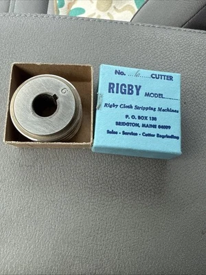 Cabezal de corte para máquina peladora de tela Rigby #6 Foto 1 de 2