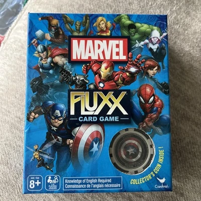 Marvel Comics Fluxx Card Game by Spinmaster Looney Labs Specialty Edition NEW - Image 1 of 4