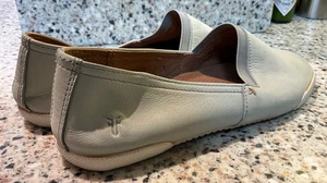 FRYE MELANIE SIZE 8 M womens LOAFER COMFORT SLIP ON PALE GREEN - Picture 1 of 10