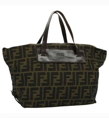 Elevate Your Style With This Fendi Tote Bag. With A Chic Brown & Black Design. - Image 1 of 4