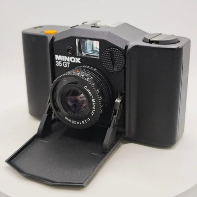 Minox 35 GT Compact Film Camera. MC Color-Minotar 35mm f2.8 lens. Working. - Image 1 of 4