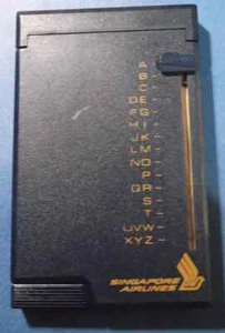 Libreta de direcciones SQ SIA de Singapore Airlines de colección sin usar ¡servicio de cortesía!!! - Imagen 1 de 7