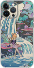Cute Girl Kokomi Waterfall Anime Life Case Cover Silicone / Shockproof / Magsafe