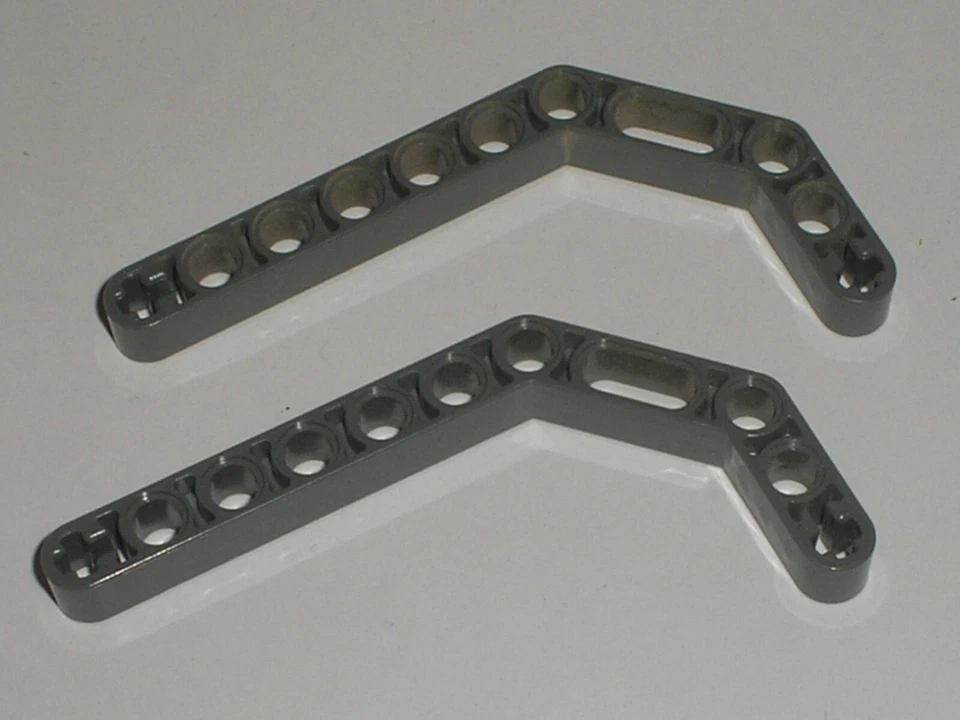 2 x LEGO TECHNIC DkStone beam liftarm bent ref 32009 / 8421 8274 8273 8070 8297 - Image 1 of 1