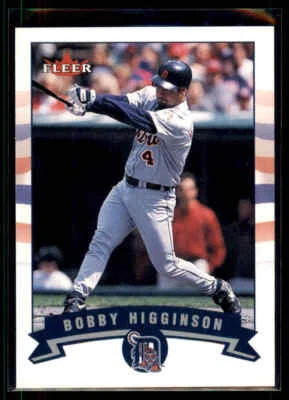 2002 Fleer Bobby Higginson #71 Detroit Tigers - Image 1 of 2